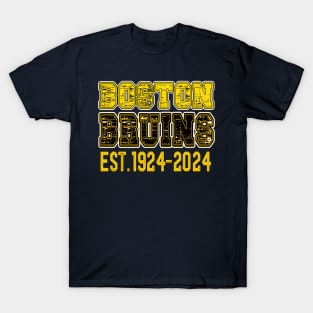 Vintage Bruins Est 1924-2024 T-Shirt